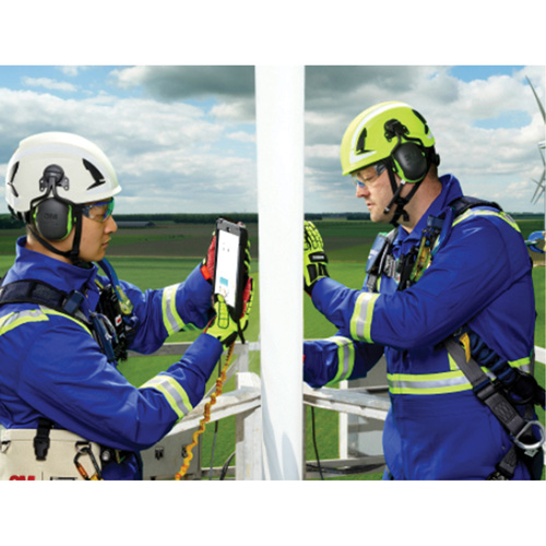 Serres-t&ecirc;te isol&eacute;s &eacute;lectroniquement Peltor, Fixation pour casque, 31 NRR dB Brunswick Fyr & Safety