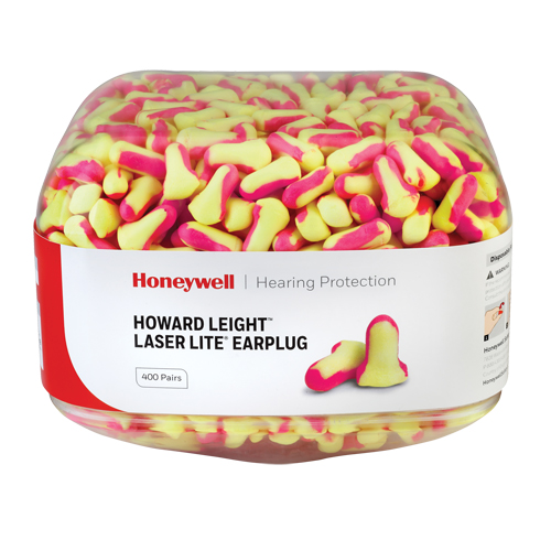 Howard Leight Laser Lite&reg; Earplugs, Bulk - Canister Brunswick Fyr & Safety