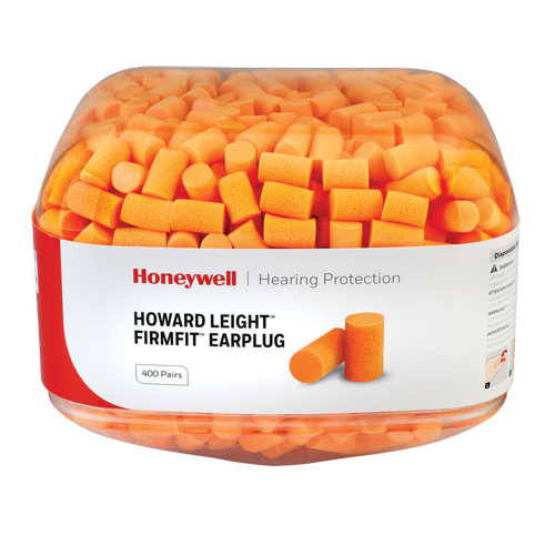 Howard Leight FirmFit&reg; Earplugs, Bulk - Canister Brunswick Fyr & Safety