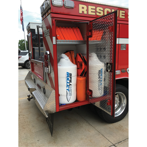 Barrage Spillver Bullet, Huile seulement, 100' lo x 5" la, Absorption 28 gal. Brunswick Fyr & Safety