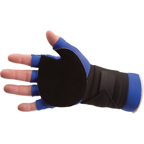 Anti-Impact Glove with Wrist Support, Size Small, Split Leather Palm Brunswick Fyr & Safety