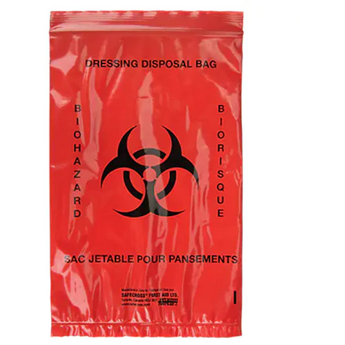 Dynamic Hazardous Waste Bags, Bio-Hazard, 9" L x 6" W, 2.0 mils Brunswick Fyr & Safety