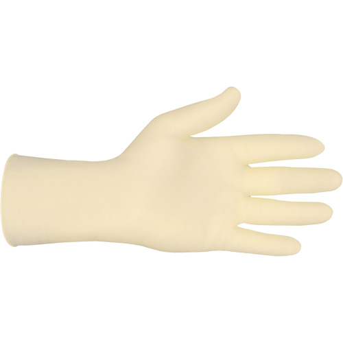 Industrial Grade Gloves, Small, Latex, 5-mil, Powder-Free, White Brunswick Fyr & Safety