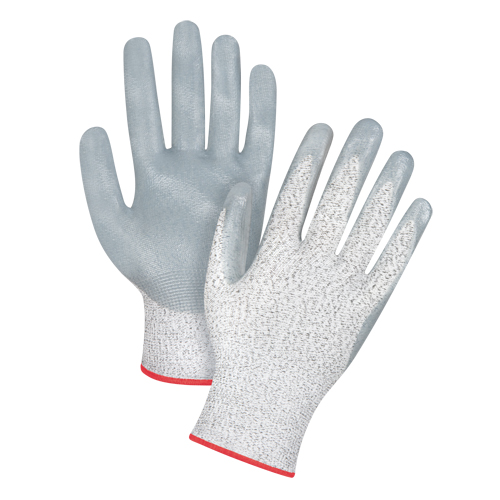 Gants haute performance r&eacute;sistants &agrave; la coupe, Taille Petit/7, Calibre 13, Rev&ecirc;tement Nitrile, Enveloppe en PEHP, ANSI/ISEA 105 niveau 4/EN 388 niveau 5 Brunswick Fyr & Safety