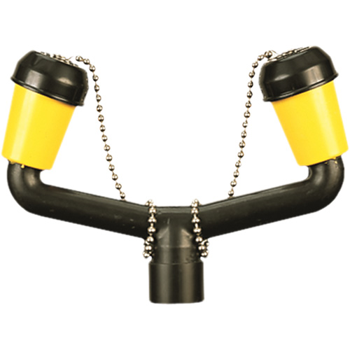 Ensemble de pommeaux doubles pour douche oculaire Brunswick Fyr & Safety