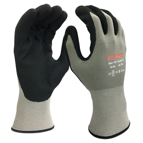 Gants r&eacute;sistants aux coupures Akka, Taille 7, Calibre 13, Rev&ecirc;tement Mousse de nitrile, Enveloppe en Kyorene, ASTM ANSI niveau A6/EN 388 niveau F Brunswick Fyr & Safety