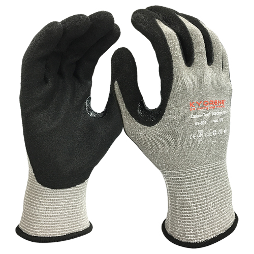Gants r&eacute;sistants aux coupures Akka, Taille T-Grand/10, Calibre 13, Rev&ecirc;tement Mousse de nitrile, Enveloppe en Kyorene, ANSI/ISEA 105 niveau 3/EN 388 niveau C Brunswick Fyr & Safety