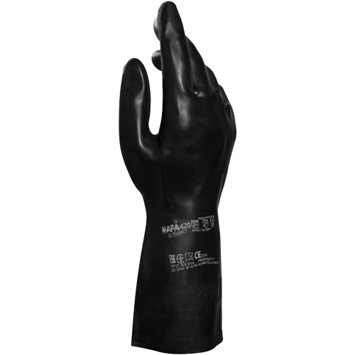 Gants Technic NS-420, Taille 6/T-petit, 12,5" lo, Latex/N&eacute;opr&egrave;ne, Doublure en Ouat&eacute;e, 30 mils Brunswick Fyr & Safety