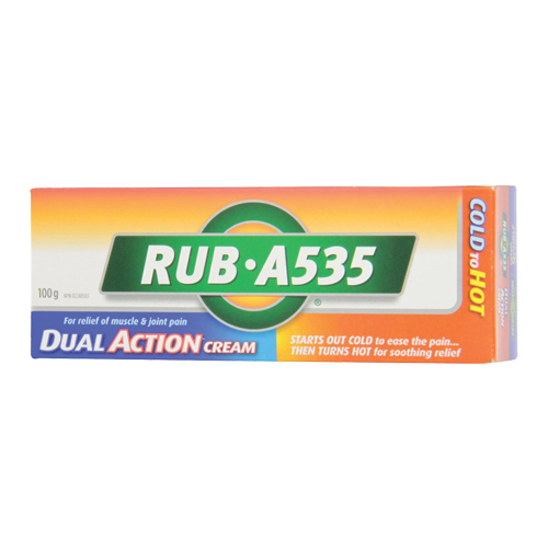 Soulagement chaleur Rub A535, Cr&egrave;me, Analg&eacute;sique Brunswick Fyr & Safety