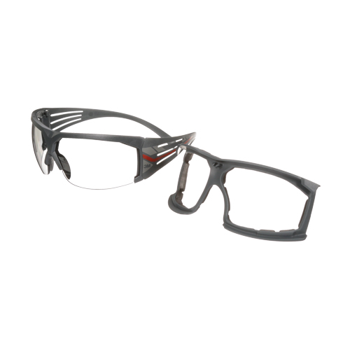 SecureFit 600 Series Safety Glasses with Gasket, Grey/Indoor/Outdoor Lens, Anti-Fog, ANSI Z87+/Meets/Exceeds CSA Z94.3 Brunswick Fyr & Safety