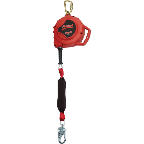 Cordage de s&eacute;curit&eacute; autor&eacute;tractable Rebel, 33', Acier galvanis&eacute;, Pivotant Brunswick Fyr & Safety