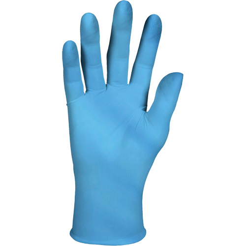 Gants pour usage g&eacute;n&eacute;ral KleenGuard G10, 6/T-petit, Nitrile, 2 mils, Sans poudre, Bleu Brunswick Fyr & Safety