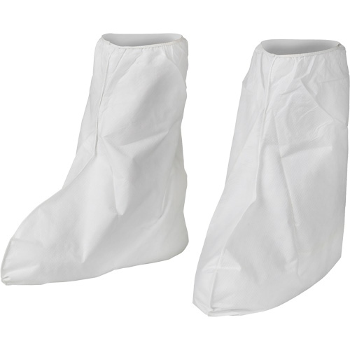 KleenGuard A40 Disposable Boot Covers, One Size, Microporous, White Brunswick Fyr & Safety