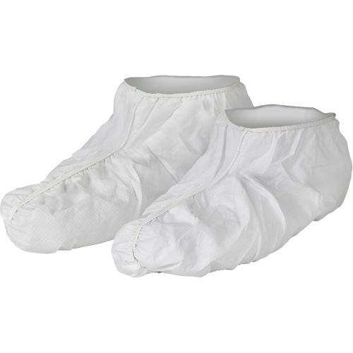 Couvre-chaussure KleenGuard A40, Taille unique, Microporeux, Blanc Brunswick Fyr & Safety