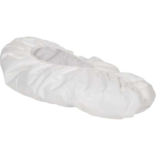 KleenGuard A40 Shoe Covers, One Size, Microporous, White Brunswick Fyr & Safety