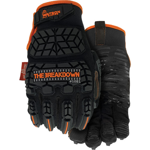 1051 The Breakdown Gloves, Size Small, PVC Coated, Cutshield Shell, ASTM ANSI Level A5/EN 388 Level E Brunswick Fyr & Safety