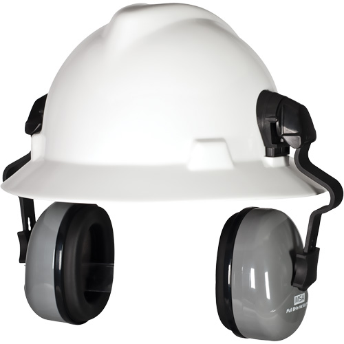 Sound Control SH Full-Brim Hat Earmuff, Cap Mount, 25 NRR dB Brunswick Fyr & Safety