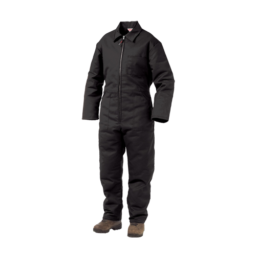 Combinaison en serge doubl&eacute;e, Hommes, Noir, Taille Grand Brunswick Fyr & Safety
