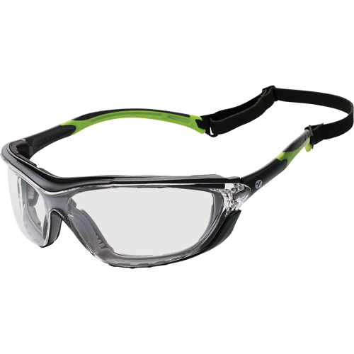 Veratti&reg; Primo Safety Glasses, Clear Lens, Anti-Fog, ANSI Z87+/Meets/Exceeds CSA Z94.3 Brunswick Fyr & Safety