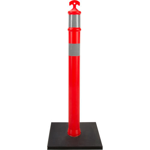 High-Visibility Delineator Post, 42" H, Orange Brunswick Fyr & Safety