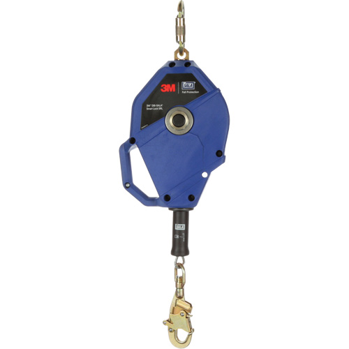 Smart Lock Self-Retracting Lifeline, 50', Galvanized Steel, Swivel Brunswick Fyr & Safety