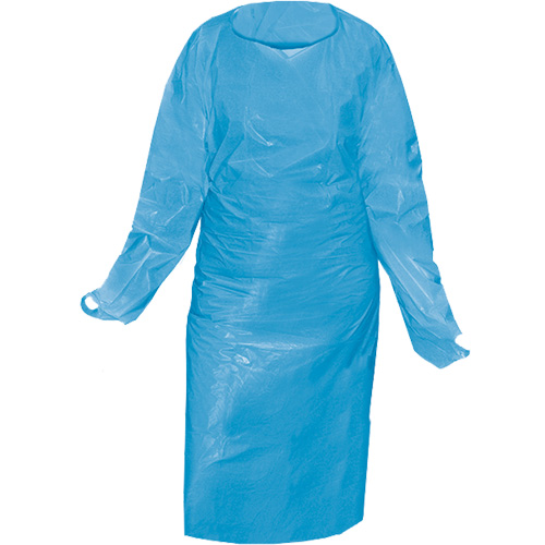 CoverMe Gowns, One Size, Blue, Polypropylene Brunswick Fyr & Safety