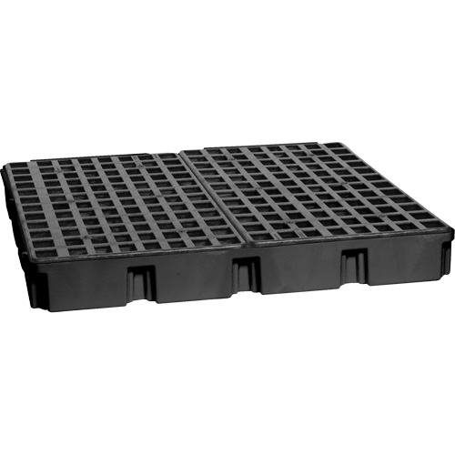 Modular Spill Platform, 60.5 US gal. Spill Capacity, 51.5" x 51.5" x 6.5" Brunswick Fyr & Safety