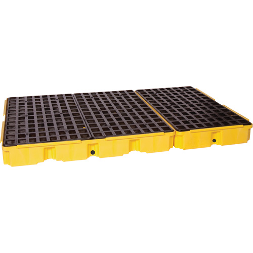 Plateforme de d&eacute;versement modulaire, Capacit&eacute; de d&eacute;versement 88 gal. US, 51,5'' x 78,25" x 6,5" Brunswick Fyr & Safety