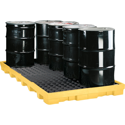 Modular Spill Platform, 121 US gal. Spill Capacity, 51.5" x 103" x 6.5" Brunswick Fyr & Safety