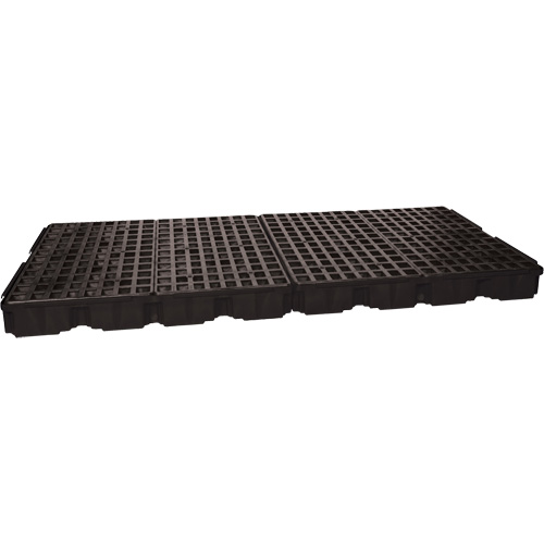 Plateforme de d&eacute;versement modulaire, Capacit&eacute; de d&eacute;versement 121 gal. US, 51,5'' x 103" x 6,5" Brunswick Fyr & Safety