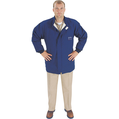 Veste de protection contre l'arc &eacute;lectrique, Moyen, Bleu, 40 cal/cm² Brunswick Fyr & Safety