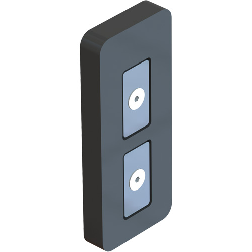 PLUS Head Belt/Ribbon Magnetic End Attachment, Black Brunswick Fyr & Safety