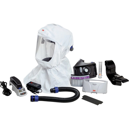 Versaflo Easy Clean PAPR Kit, Loose Fitting Hood & Faceshield, Lithium-Ion Battery Brunswick Fyr & Safety