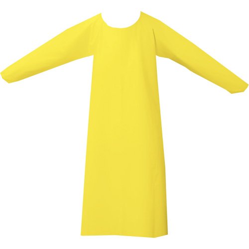 CoverMe Gown, One Size, Yellow, Polyurethane Brunswick Fyr & Safety