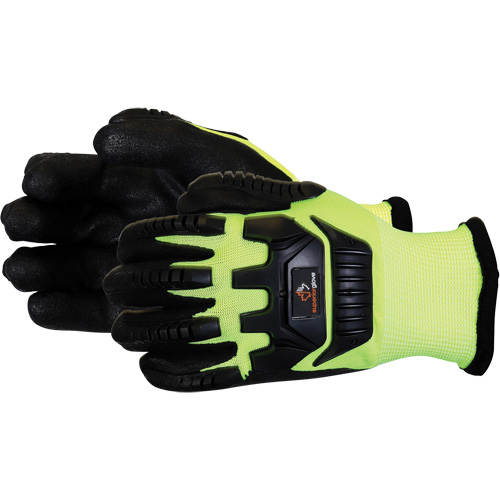 Dexterity&reg; Coated Gloves, 6, Nitrile Coating, 15 Gauge, Acrylic Shell Brunswick Fyr & Safety