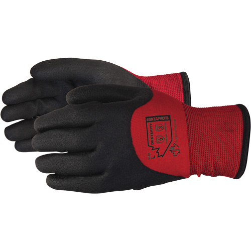 Dexterity&reg; Coated Gloves, Small, PVC Coating, 15 Gauge, Acrylic Shell Brunswick Fyr & Safety