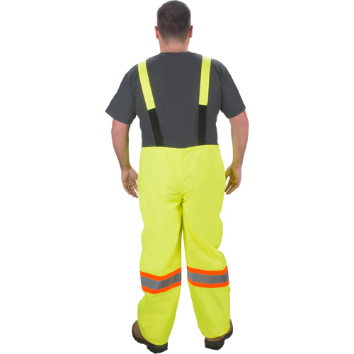 RZ1000 Rain Bib Pants, Polyester, Small, High Visibility Lime-Yellow Brunswick Fyr & Safety