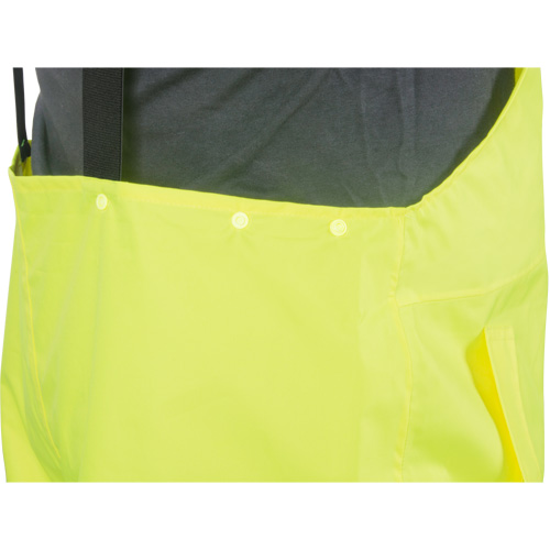 RZ1000 Rain Bib Pants, Polyester, Small, High Visibility Lime-Yellow Brunswick Fyr & Safety