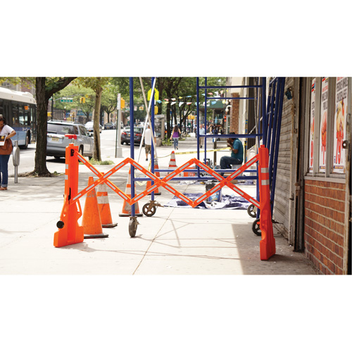 Multi-Gate Barricade, 43" H x 90" L, Orange Brunswick Fyr & Safety