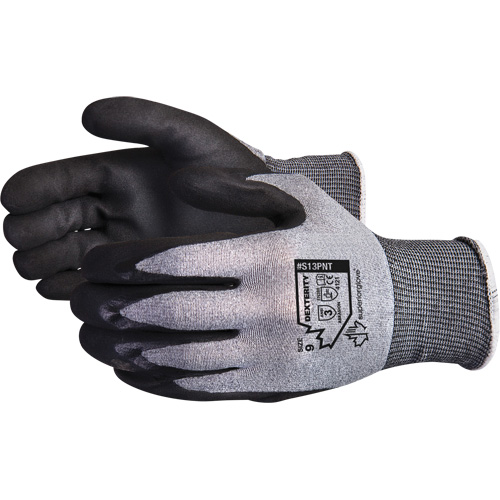 Dexterity&reg; Gloves, 6, Nitrile Coating, 13 Gauge, Nylon Shell Brunswick Fyr & Safety
