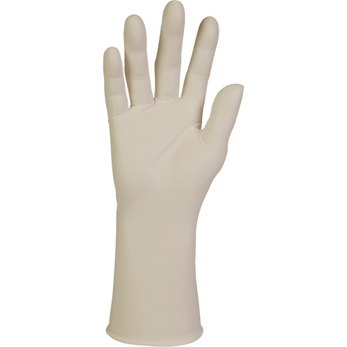 Gants d'examen XTRA-PFE, Grand, Latex, 10 mils, Sans poudre, Blanc, Classe 2 Brunswick Fyr & Safety