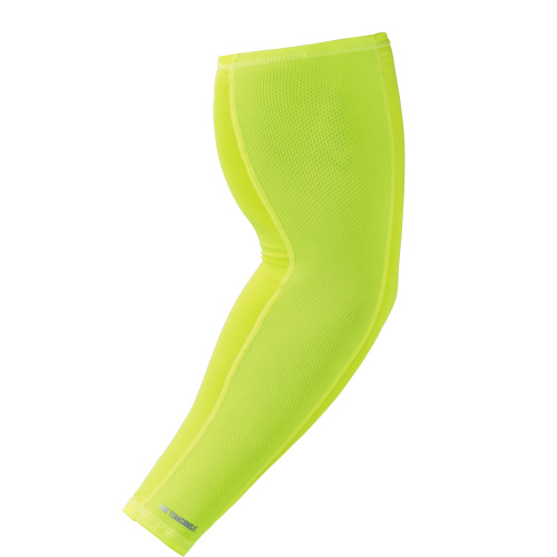 Chill-Its&reg; 6690 Cooling Arm Sleeves, 17", Polyester, Lime Brunswick Fyr & Safety