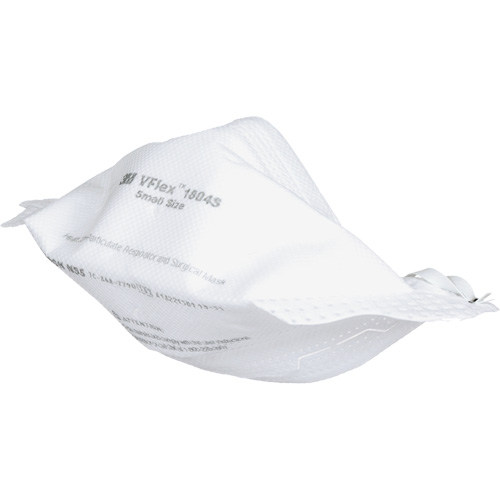 VFlex Healthcare Particulate Respirator and Surgical Mask, N95, NIOSH Certified, Small Brunswick Fyr & Safety
