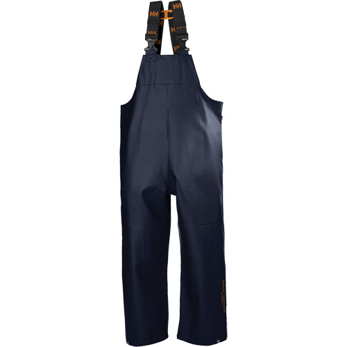 Pantalons &agrave; bavette imperm&eacute;ables Gale, Moyen, Polyester, Bleu marine Brunswick Fyr & Safety