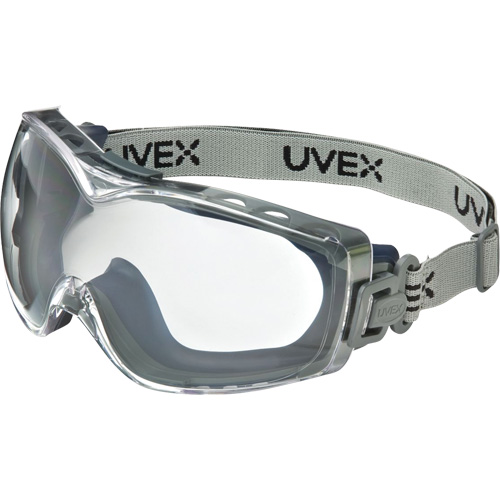 Uvex HydroShield&reg; Stealth&reg; OTG Safety Goggles, Clear Lens, Anti-Fog/Anti-Scratch, Indirect Vent Brunswick Fyr & Safety