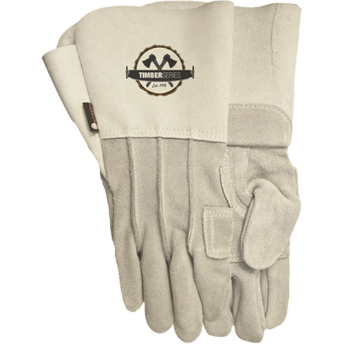 Gants de soudage 109G Timber Beast, Cuir de vache refendu, Taille 8 Brunswick Fyr & Safety