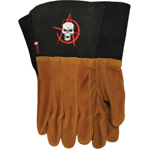 263AW What The Buck Welding Gloves, Split Deerskin, Size 7 Brunswick Fyr & Safety