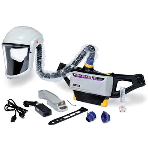 Versaflo Powered Air Purifying Respirator Painter's Kit, Headcover & Faceshield, Lithium-Ion Battery Brunswick Fyr & Safety