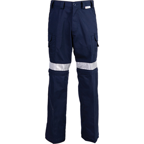 Pantalon haute visibilit&eacute;, Poly-coton, 36, Bleu marine Brunswick Fyr & Safety