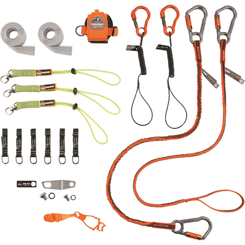 Squids&reg; 3184 Concrete Finisher & Mason's Tool Tethering Kit Brunswick Fyr & Safety